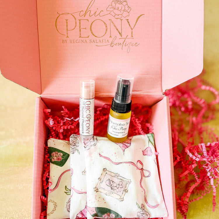 Chic Peony Gift Set