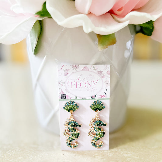 Sea Horse Summer Earrings