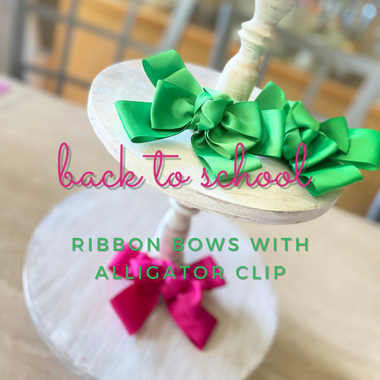Sweet Handmade Ribbon Hair Bows