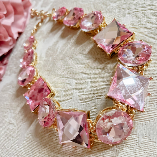 Pink Gemstone Necklace