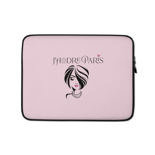 Chic Peony Paris Laptop Sleeve