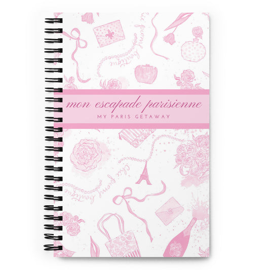 My Paris Getaway Spiral Notebook