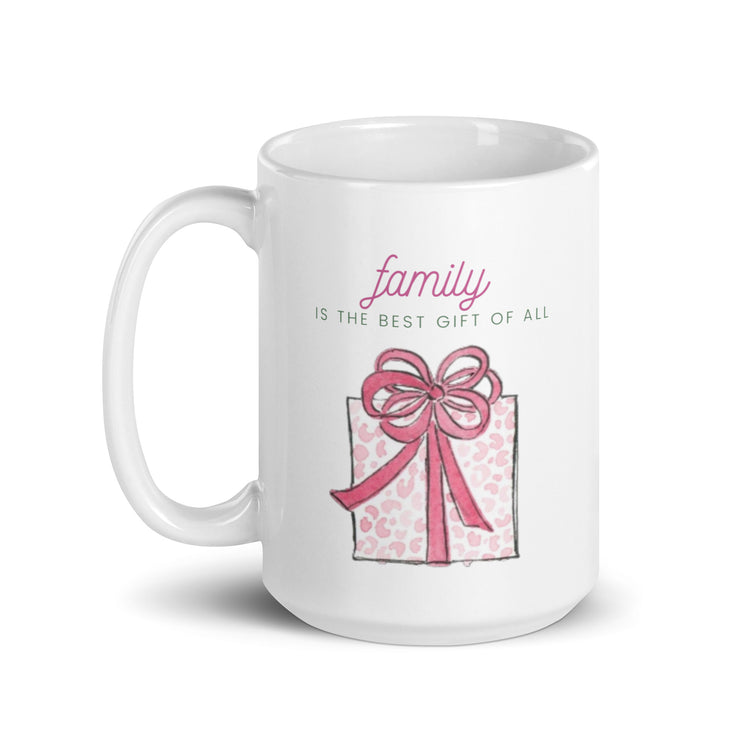 Chic Peony Family is a Gift Holiday Mug